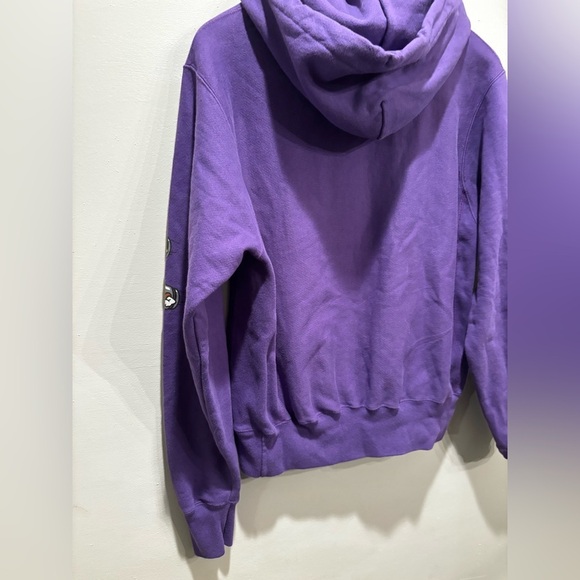 Champion Purple Hoodie Mario size small rare video game - Picture 3 of 10